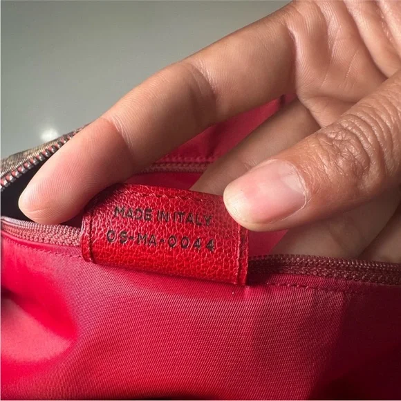 Dior Brown and Red Monogram Bag - Picture 7 of 7